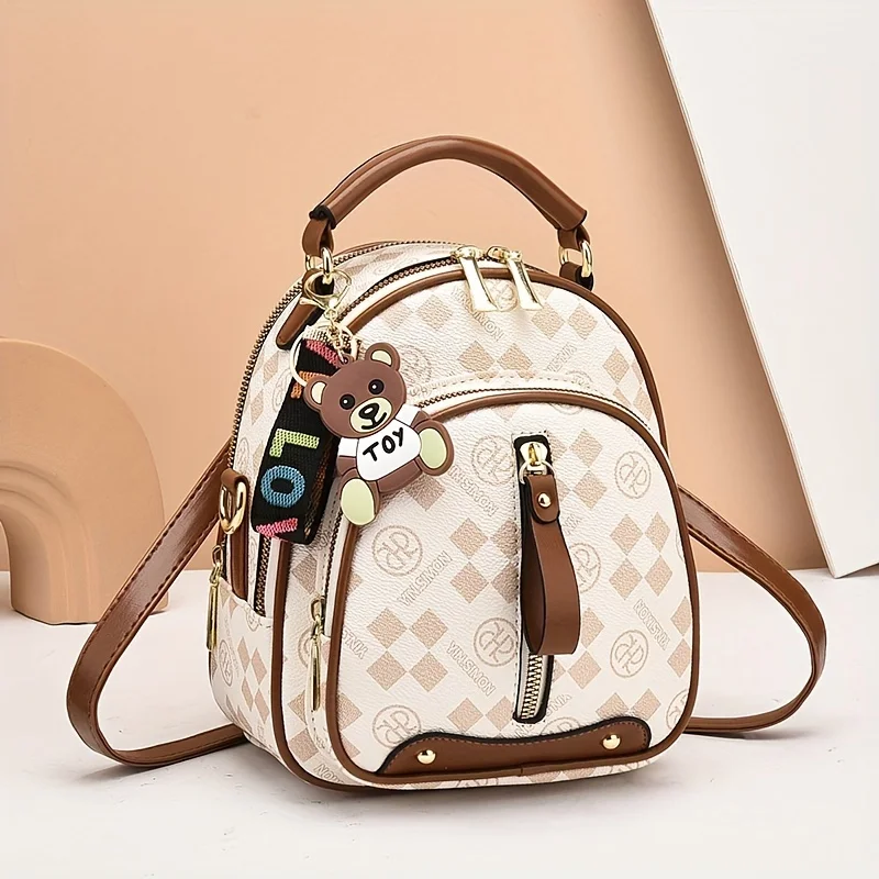 ファッション新古典的な PU ソフトレザー旅行バックパック女性の大容量高級ショルダーバッグスクールバッグバックパック Mochilas