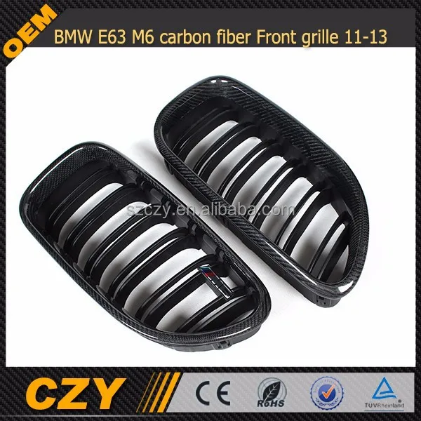 E63 M6 carbon fiber Front grille 11-13