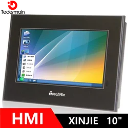 XINJE HMI 10-calowy TouchWin TGA62S-MT TGA62S-ET ekran dotykowy HMI obsługuje 232/422/485/pamięć USB/Ethernet