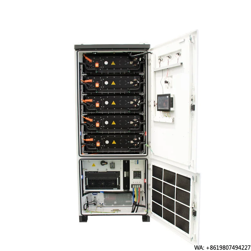 125kWh Liquid Cooling Lithium-Ion Energy Storage Cabinet, Grid-Tied Model for Power Backup & Peak Shaving