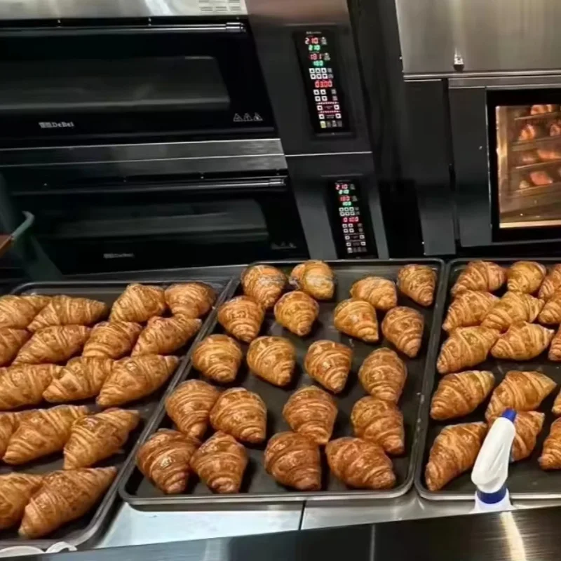 آلة تشكيل الرغيف الفرنسي الأوتوماتيكية ذات نوعية جيدة معدات المخابز خط إنتاج صنع الرغيف الفرنسي الكرواسون