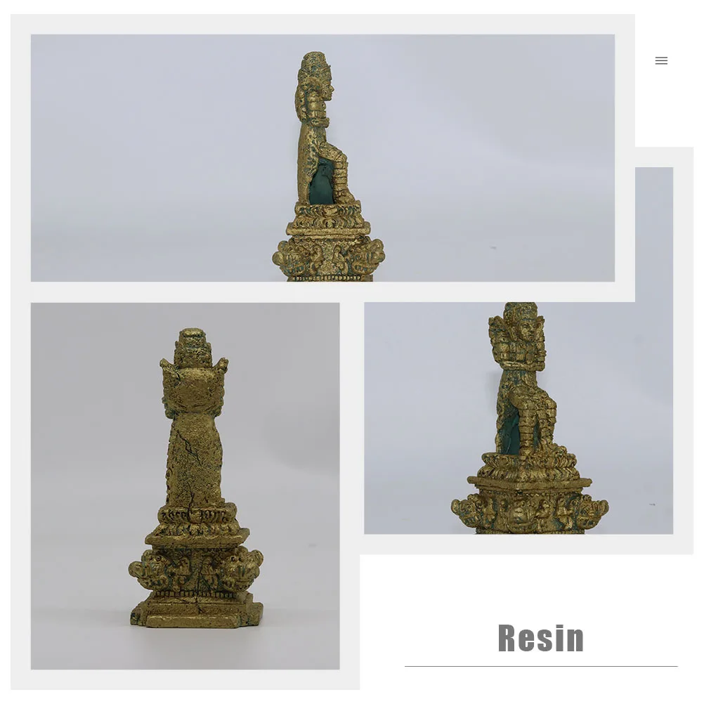 

Resin Egyptian Statue Aquarium Decor Ancient God Adornment Fish Tank Landscaping Resin Craft Aquarium Ornament