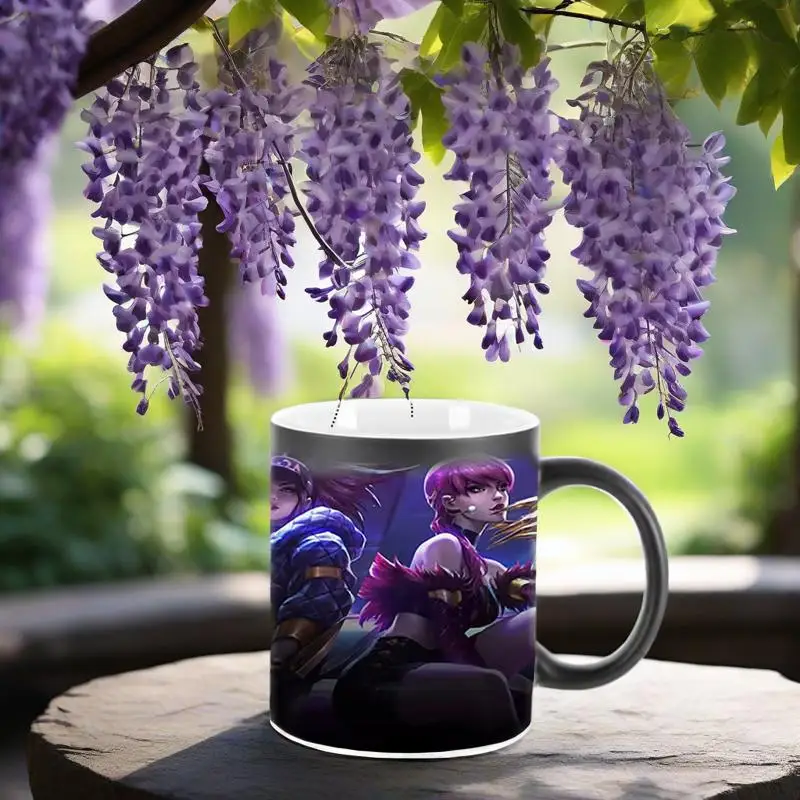 

Креативная кружка Bad Sexy Girl, меняющая цвет, BSKT-034, кофейная кружка с обесцвечиванием, аниме, кружки с изменением цвета, чашки для завтрака, чашки и кружки