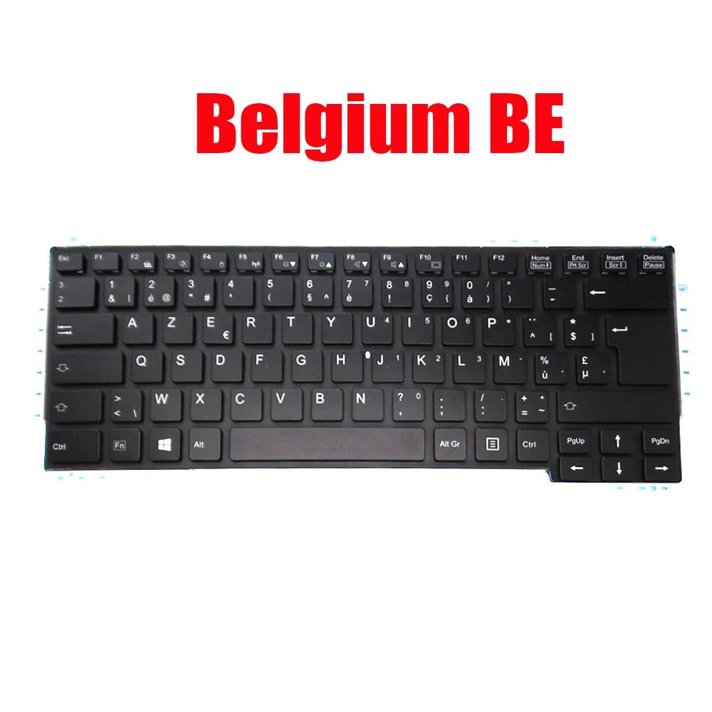 Backlit UK PO IT SW BE Keyboard For Fujitsu For Lifebook S904 S935 T904 T935 T936 U904 Portugal Italy Swiss Belgium CP660838-01