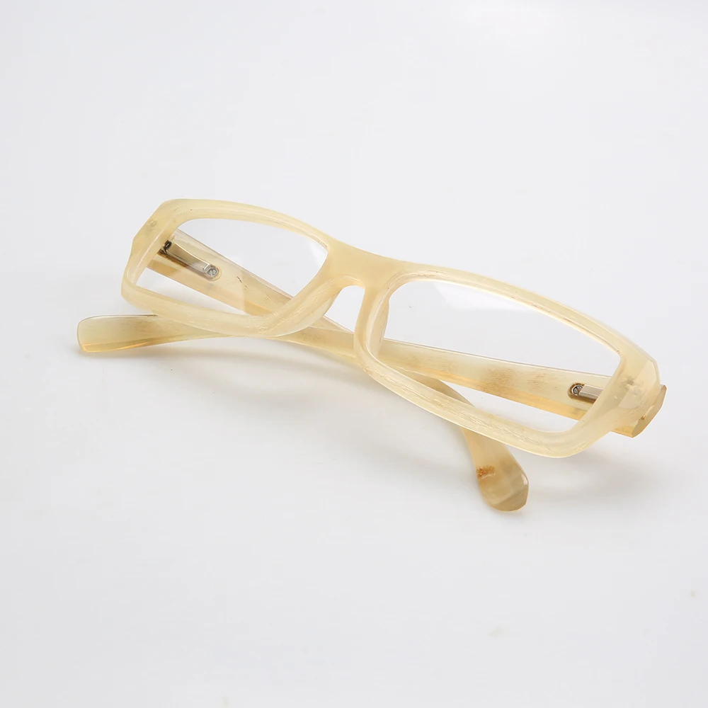 Brand custom-made by hand frames for optical glasses Long natural horn-rimmed glasses  Personality fashion business