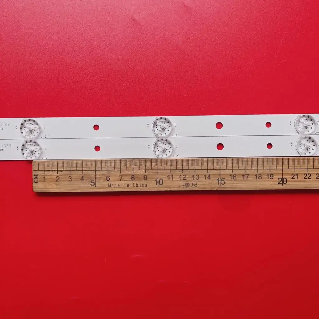 جديد ل JS-D-JP22DK-041EC(70421) E22F2000 MCPCB 100% جديد LED شريط إضاءة خلفي 387 مللي متر 4LED 6 فولت