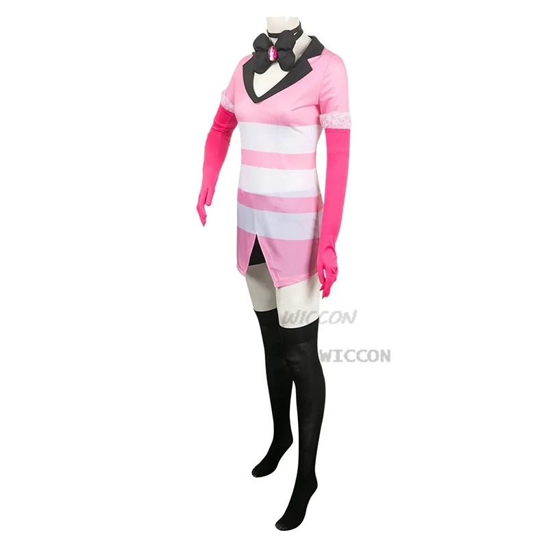 Costume Hazzbin Cosplay Hotel Dust Angel Costume Cosplay uniforme donna ragazze festa di compleanno Hasbin Dress Halloween Carnival Suit