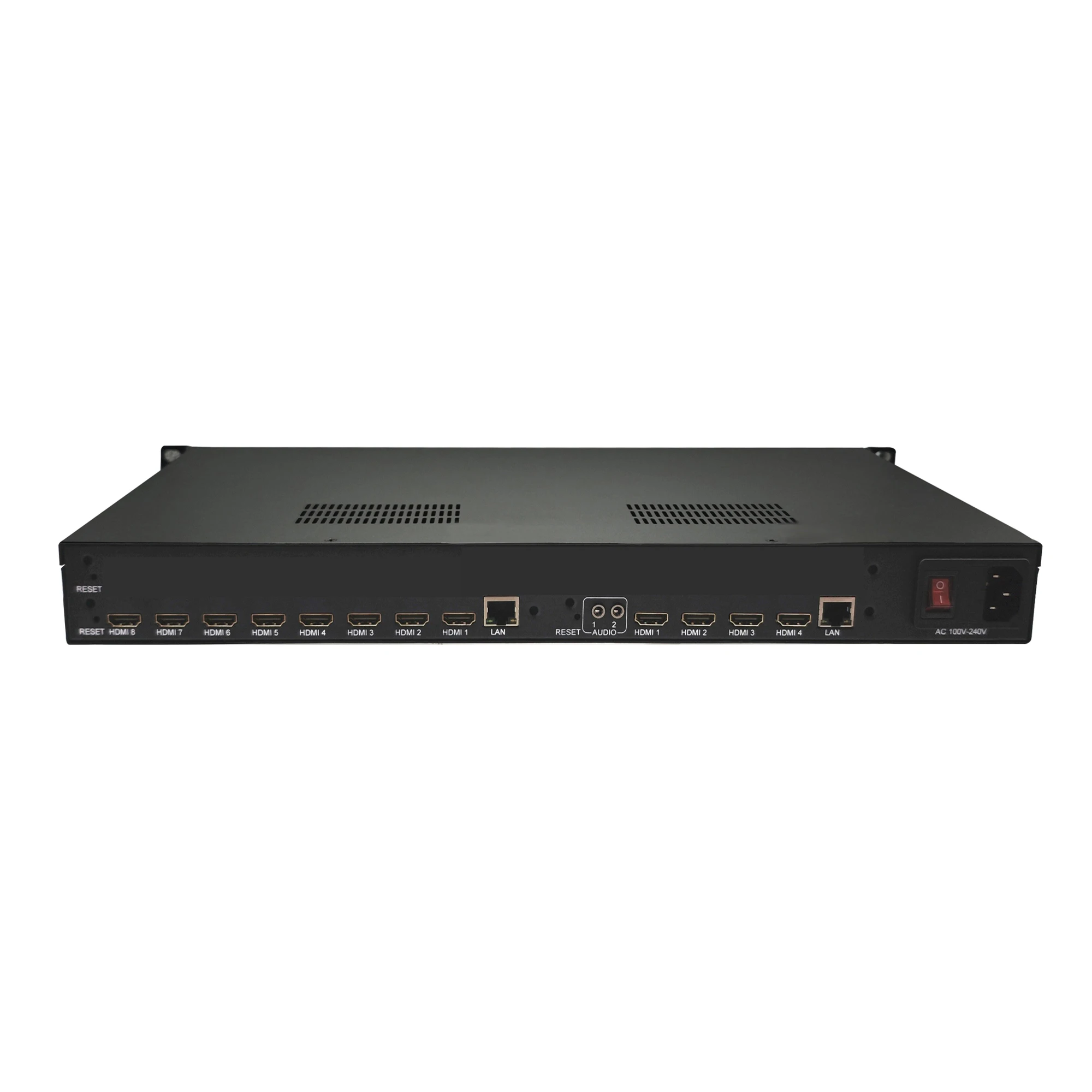 12-channel HD video encoder 4k IPTV CATV front-end system equipment H.265 H.264 HDMI to IP network streaming live media