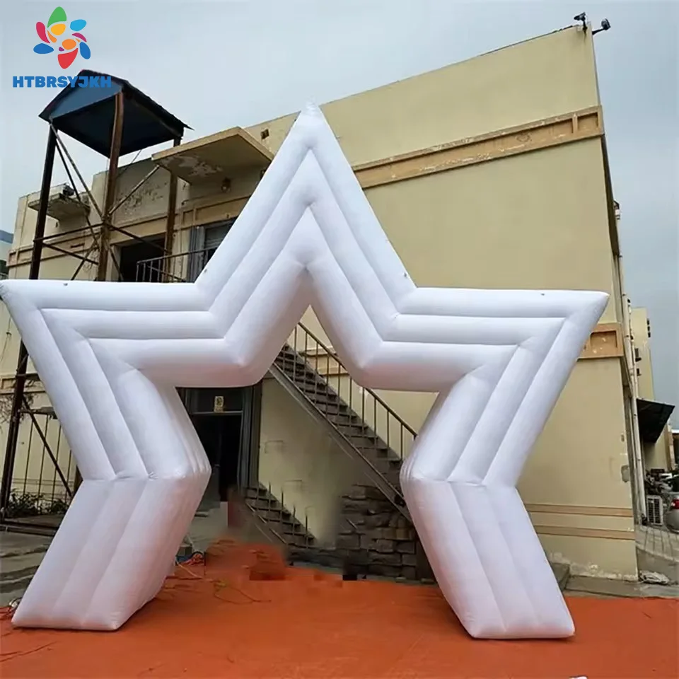 

Giant Inflatable Star Shape Arch Air inflatable entrance tunnel Decoration Archway Nightclub Event Decoration Props for Adver