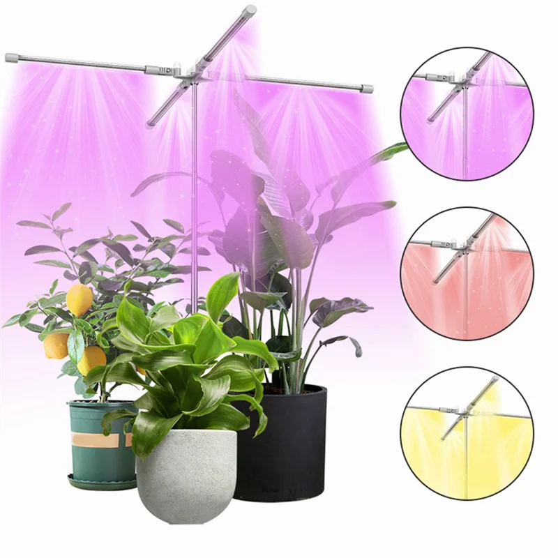 AD23-Grow Light For Plants With Control Full Spectrum Fitolamp Lights Home Flower Seedling Phyto Lamp