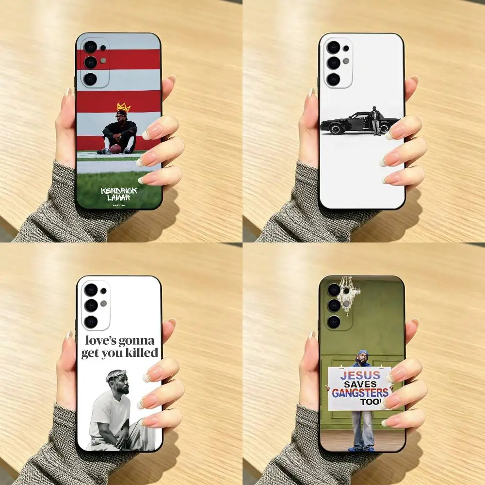 Rapper K-Kendrick Lamar Phone Case For Samsung S25,S24,S21,S22,S23,S30Ultra,S20,Plus,Fe,Lite,Note,10,Black Cover