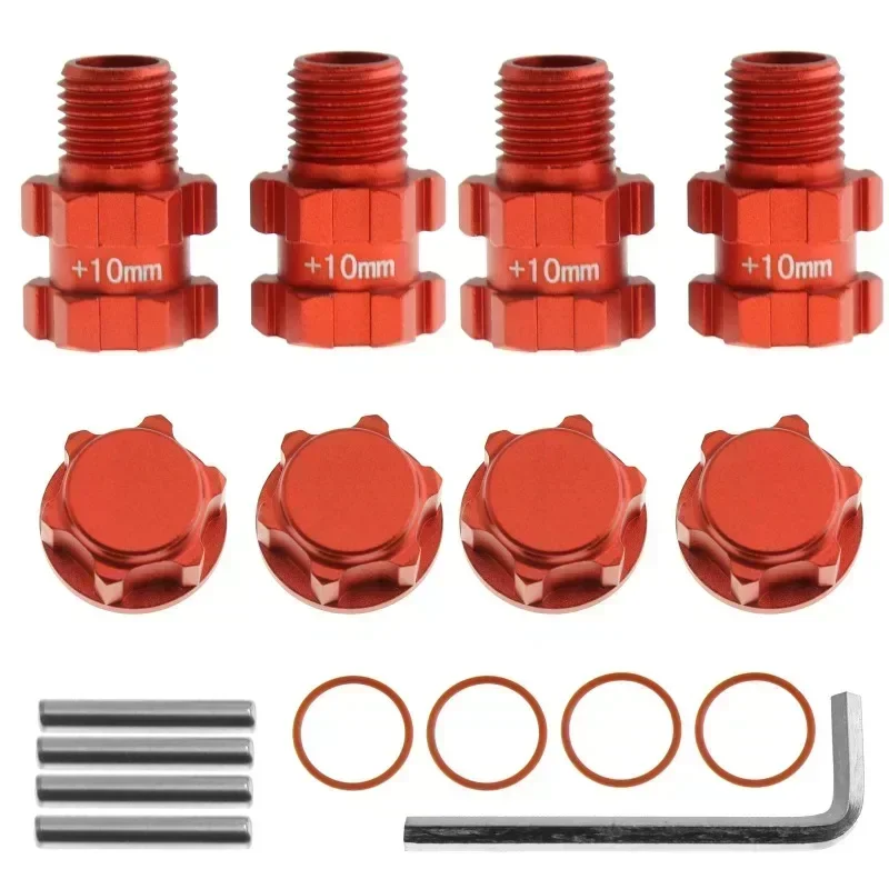 

Metal 14mm to 17mm Wheel Hex Adapter for 1/10 ARRMA 3S SENTON VORTEKS Typhon Big Rock Granite RC Car Upgrade Parts
