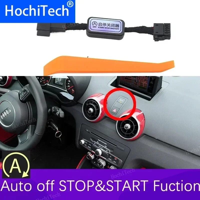 Auto Start Stop Canceller for Audi A1 8X 2011-2018, Engine System Off Eliminator Plug Cable with Memory Function