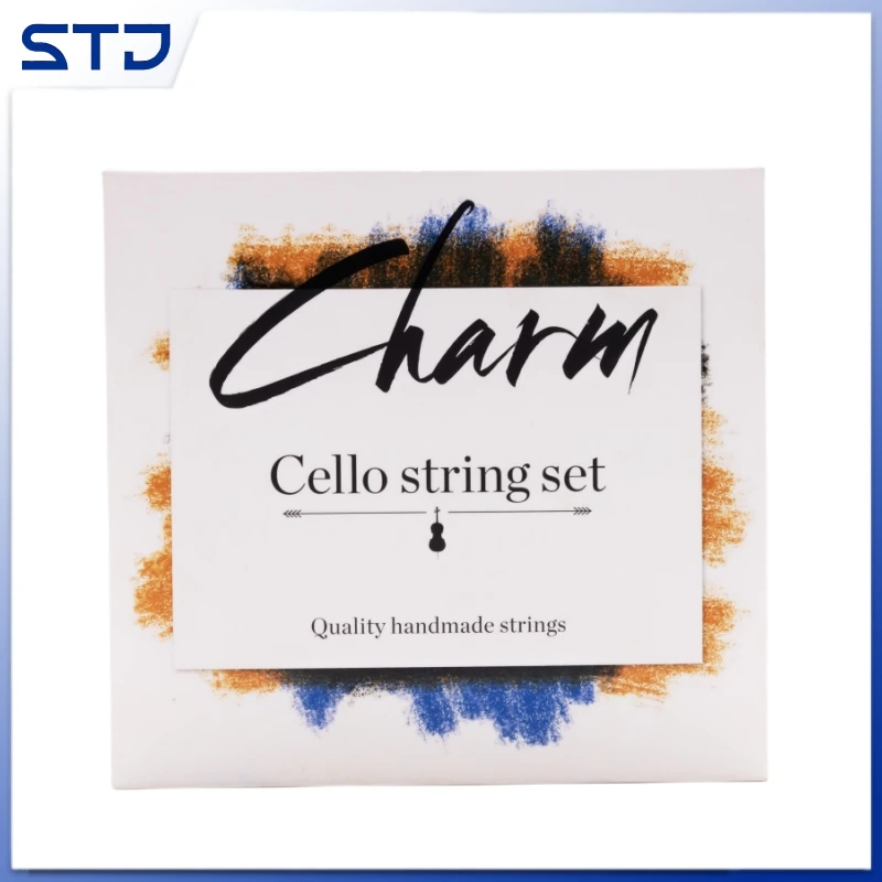 1 set Charm Cello strings ADGC 4/4 cello string part Steel Core Nickel Chromium Wound