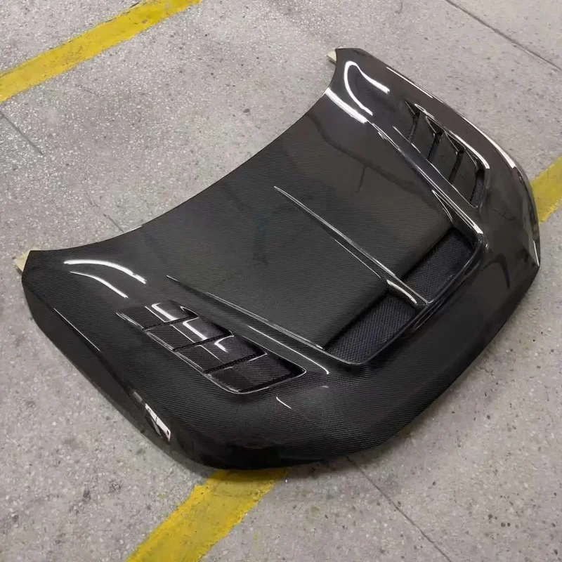 High Quality VR Style Carbon Fiber Engine Hood Bonnet Factory Direct Supply FL5