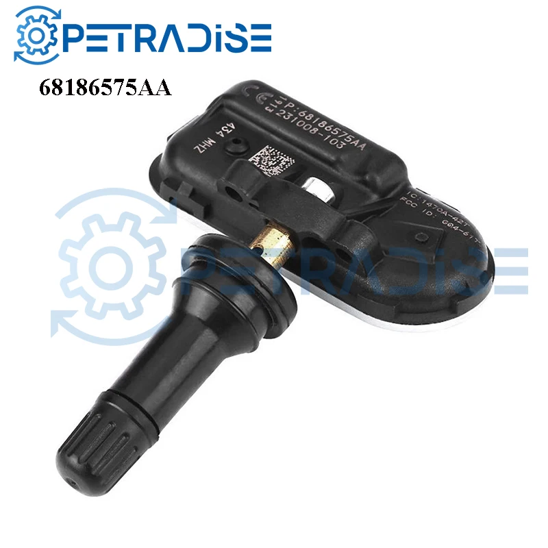 High Quality New TPMS Tire Pressure Sensor 434MHz For RAM 1500 2500 3500 Jeep Cherokee 2014 2015 2016 Auto Parts OEM 68186575AA