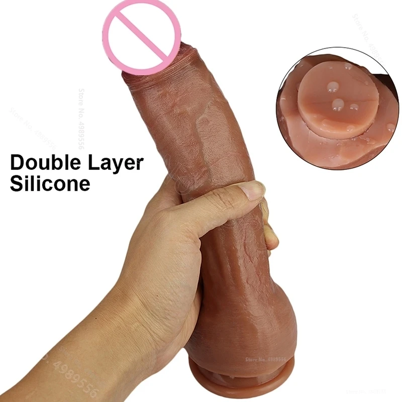 Big Dildo Sex Toys Penis Cock Sex Toys for Women Adult Supplies Sexshop Strap-on Skin Feeling to Pussy Suction Cup Penis Dick