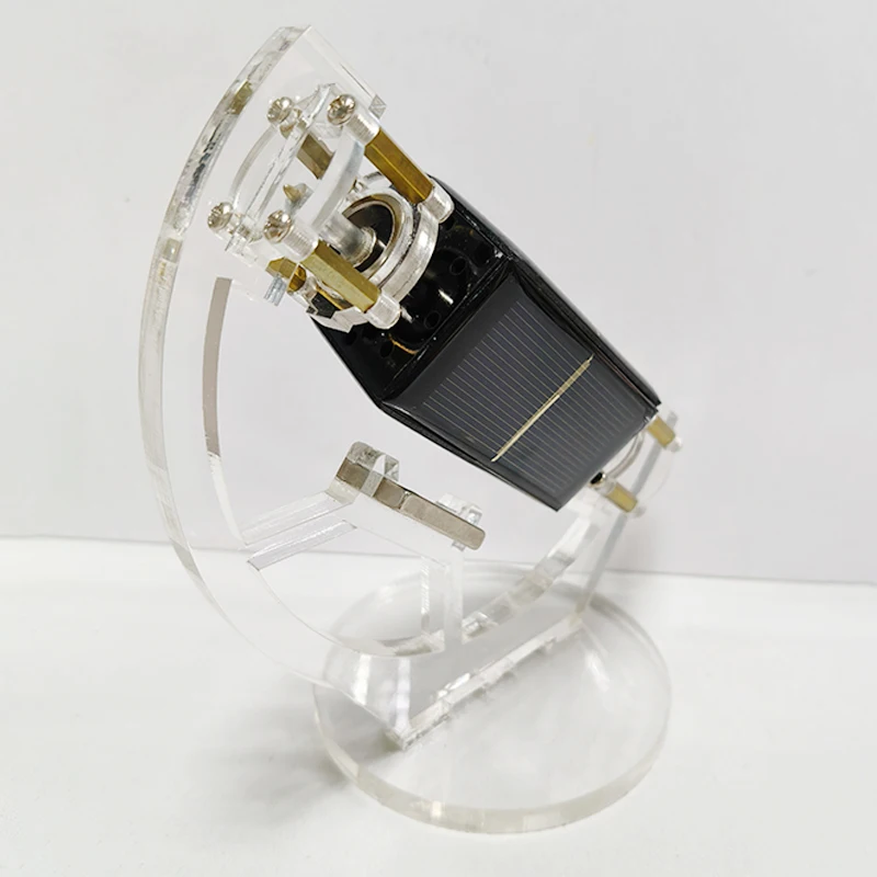 محرك شمسي صغير لتقوم بها بنفسك الإبداعية المغناطيسي الإرتفاع العلوم والفيزياء تجربة التعليم سطح المكتب الديكور وسائل تعليمية