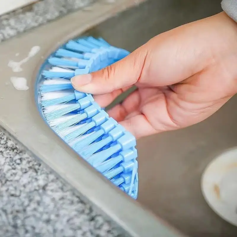 Flexible Cleaning Brush Bathtub Cleaner Tile Scrubbing Clothes Brush Stove Brush Home Bendable Cleaning Brush Brush For Cleaning