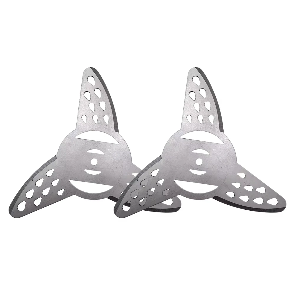 

Lawnmower Parts Tool Accessories Universal 130mm Metal Grass String Trimmer Brushcutter Head Blades 3T For Electric Lawn Mower