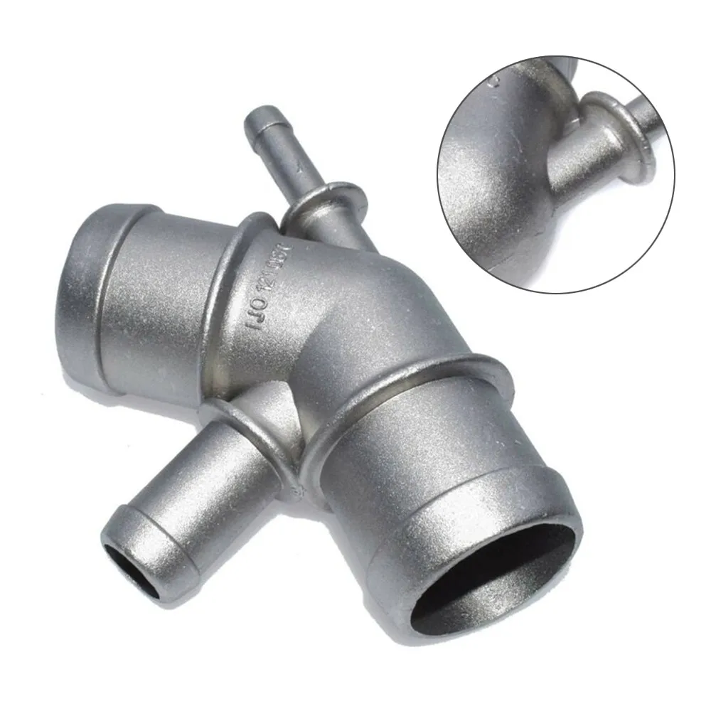 Aluminium Coolant Hose Connector 1J0121087C For A3 Seat 1 Aluminium Coolant Hose Connector Cooling System Hose Clamp