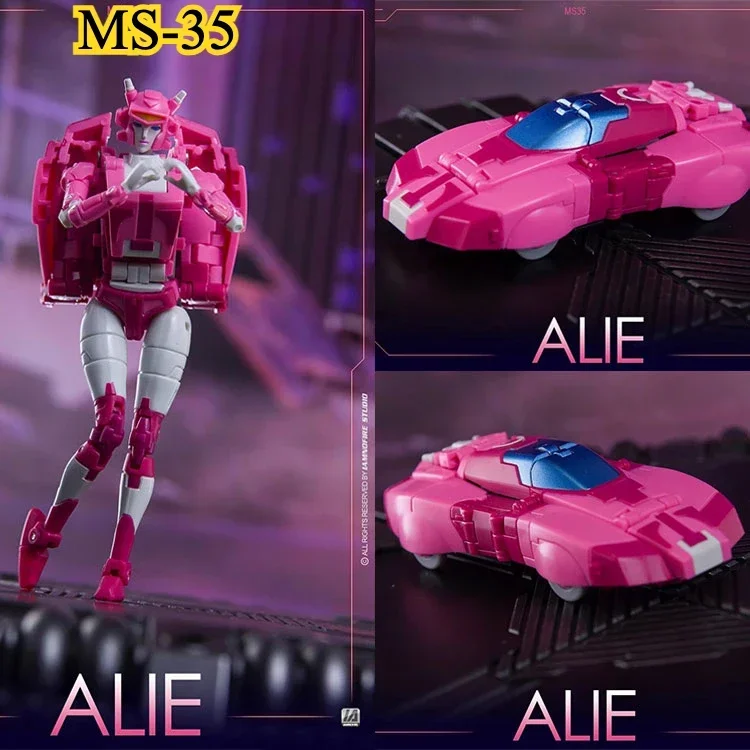 IN MAGAZZINO Trasformazione Dr.Wu MS-35 Elita One MS35 Alie ARCEE 10 cm Mini Acton Figure Toys