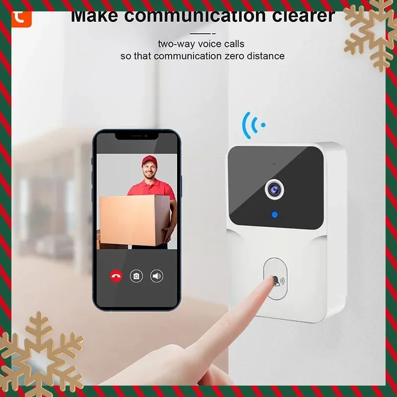 

Уличная HD-камера Tuya WiFi Smart Home, двусторонний визуальный вид посетителей