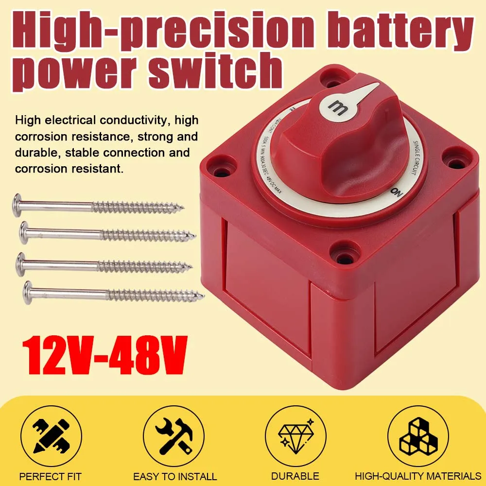 

Серия M 6006, селектор, 4-позиционный разъединитель аккумулятора для морской лодки, автомобиля, грузовика, прицепа, автофургона, автомобильные аксессуары