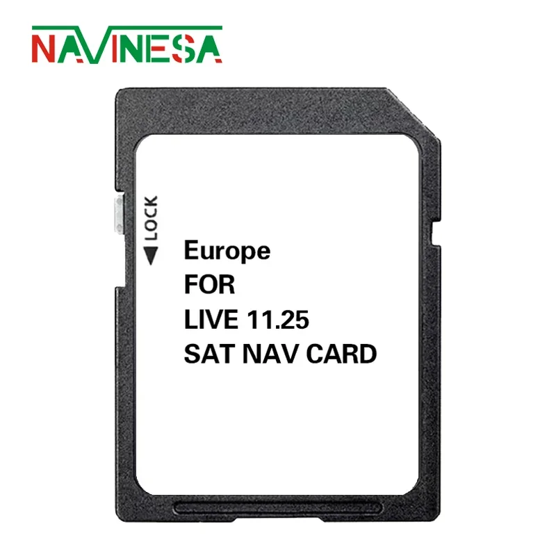 for Renault Megane 2011-2013 Maps Europe Live 11.25 SD Carminal Integrato Navigation SD Card