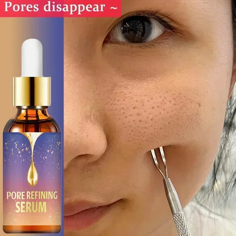 Pore Shrinking Essence Shrinks Firms Repairs Large Pores Brightens Long-lasting Facial Care