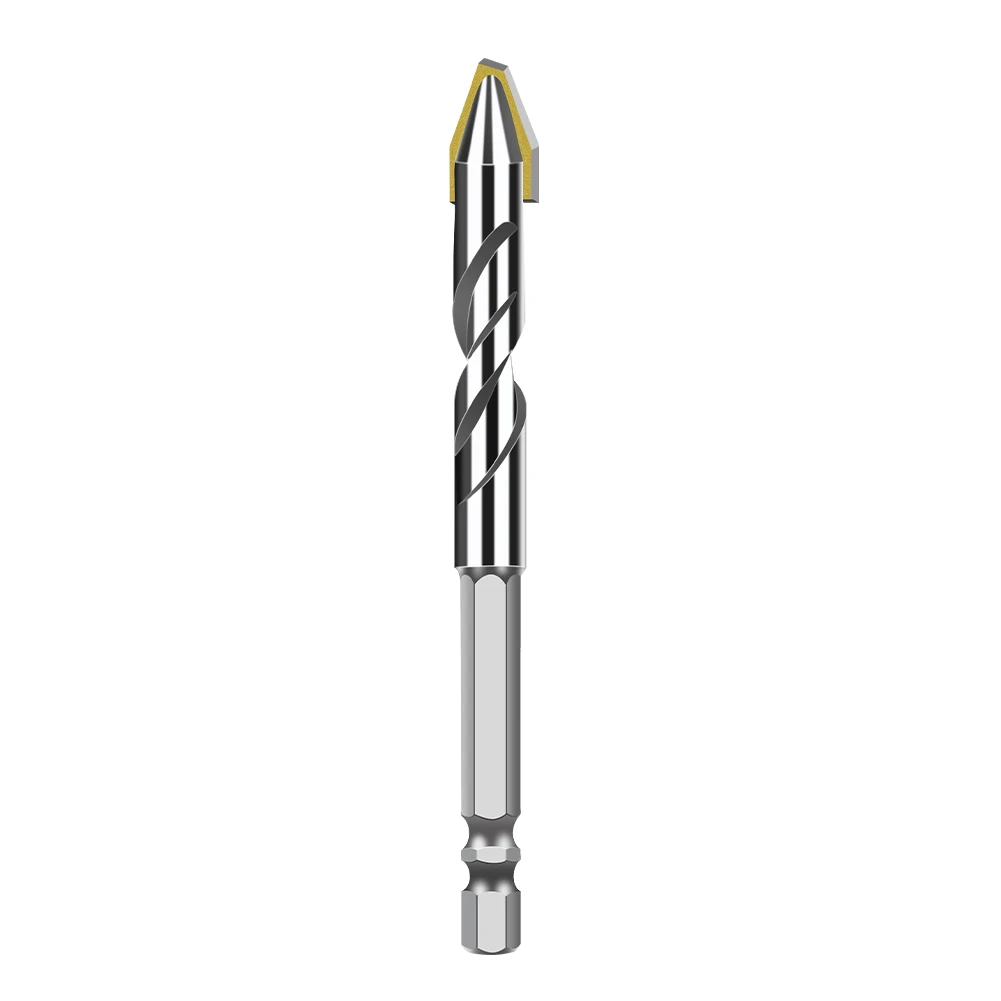 Multifunctional Drill Bits Hex Shank Carbide Drill Bit Set for Ceramic Concrete Marble Glass Woodworking Drilling Tools