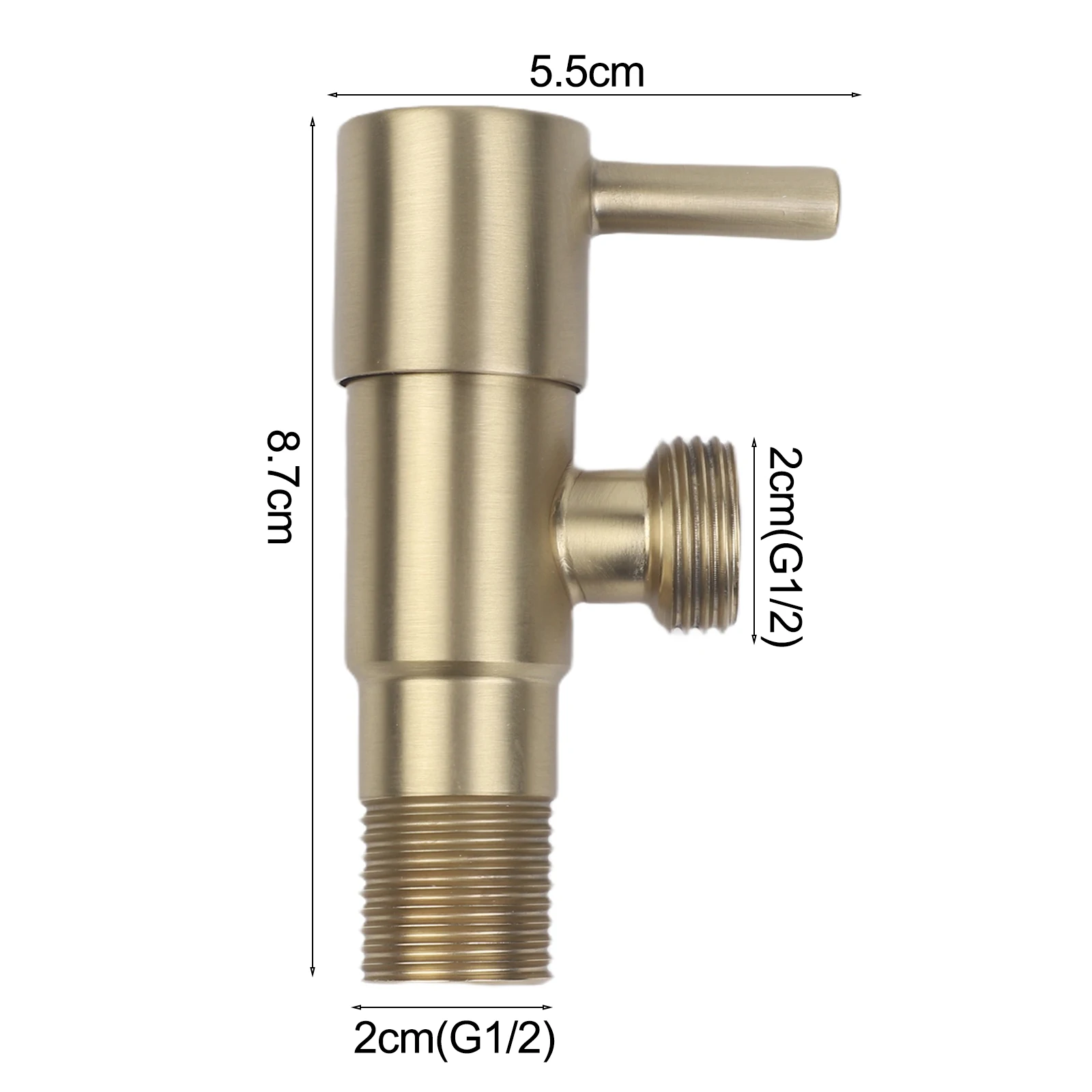 For Plumbing Solutions Hot Cold Valve High Flow Angle Valve Plumbing Angle Valve Large Flow Capacity Safety Features