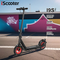 iScooter i9S Foldable Adult Electric Scooter E-Scooter 30 KM/H Electric Kick Scooter 500W Skateboards 36V 10Ah Kickboard