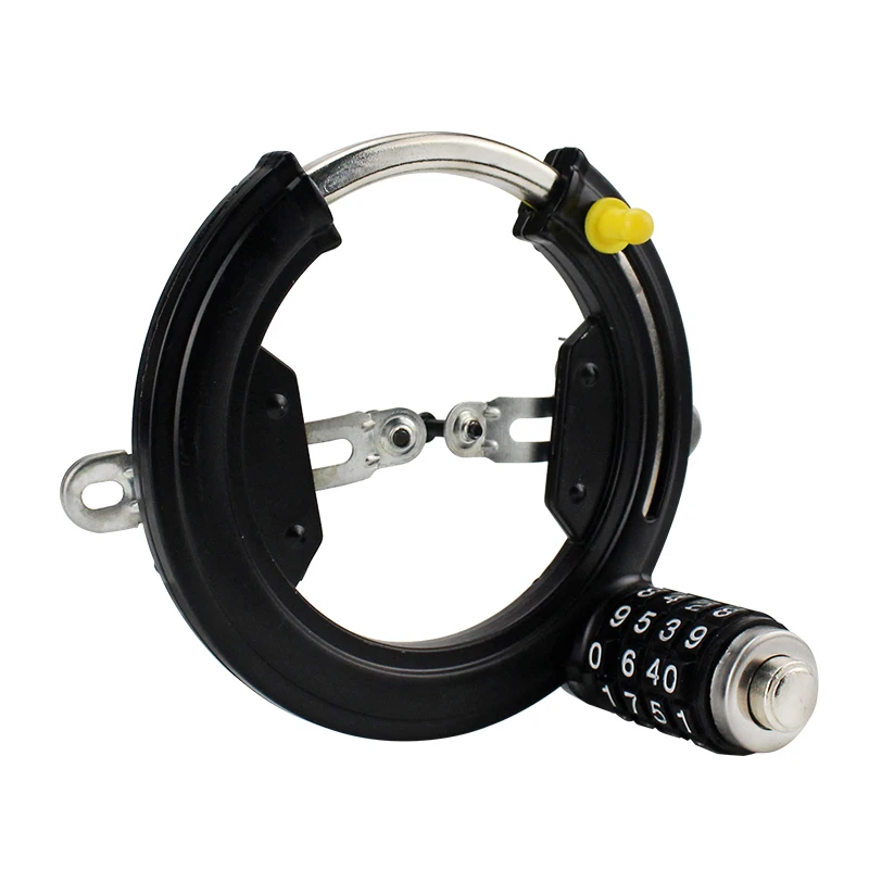 

High Security Waterproof Bicycle Motorcycle Frame Anti Theft Password Cable Bike Wheel Lock
