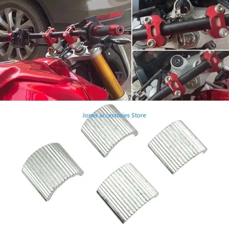 W8KD المقود الناهضون المشبك تحويل الحشوات فاصل ملحقات الدراجة النارية المقود الحشوات محول دراجة نارية المخفض فاصل #4