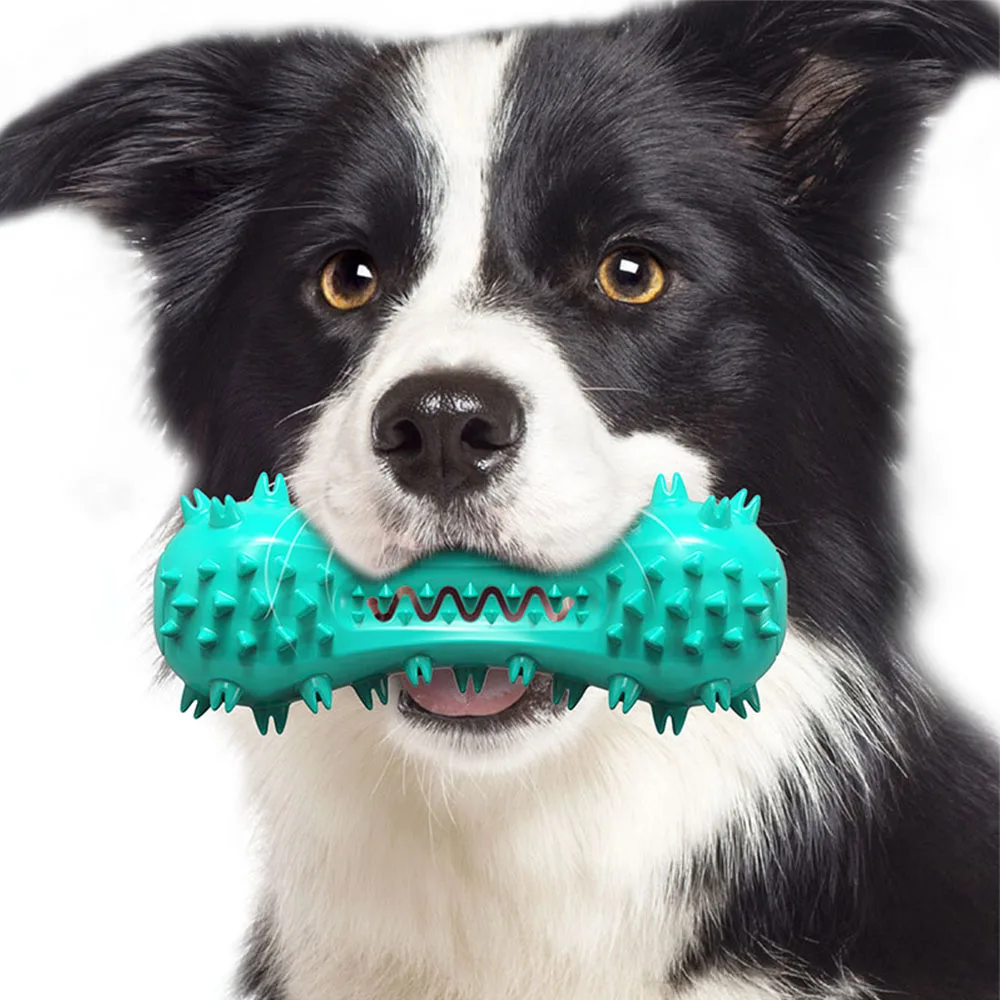 

Dog Toothbrush Durable Dog Chew Toy Stick Soft Rubber Overall Cleaning And Hygienic Health Practical And Comfortable