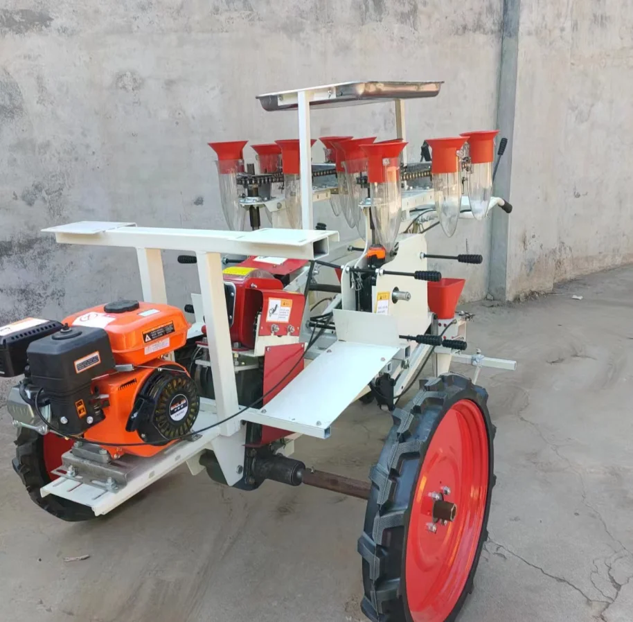 Vegetable Seedling Transplanter Tractor Mounted Multi Row Transplanting Machine For Farm Greenhouse Planting