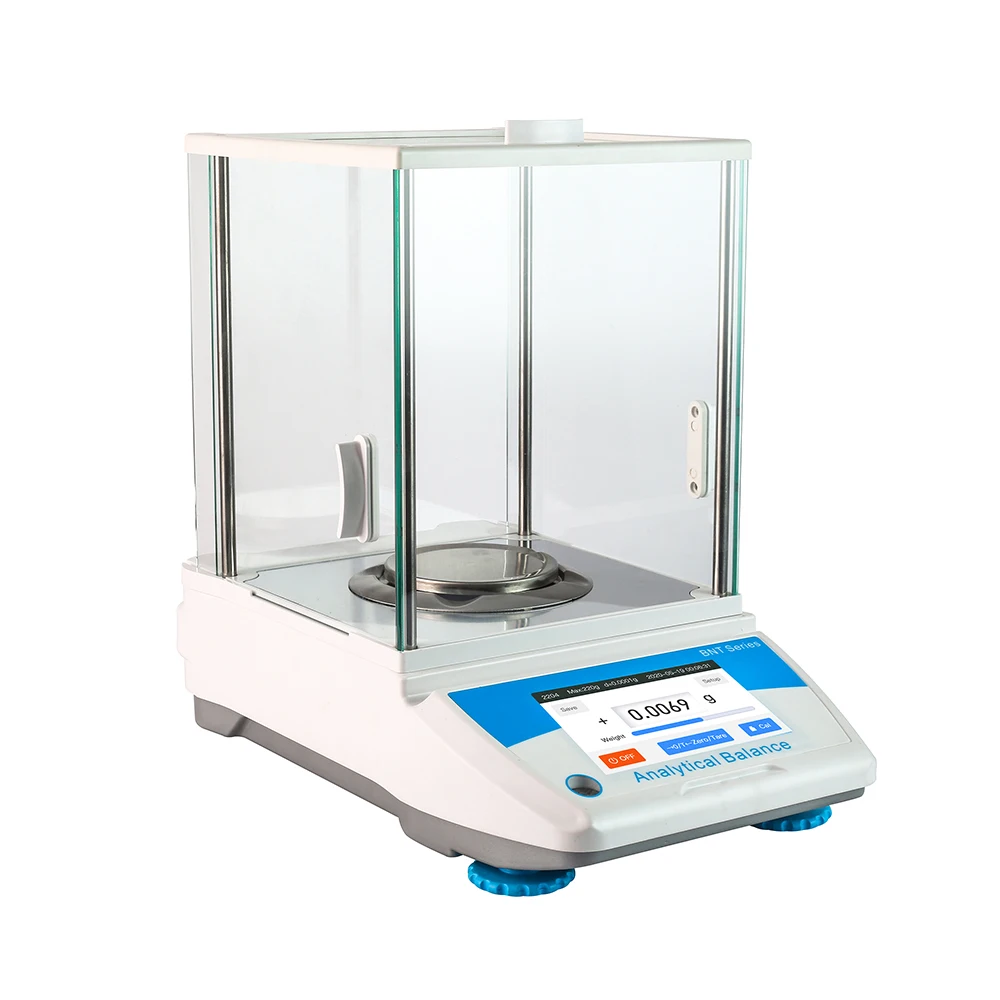 220g 0.1mg LCD Digital Precision Scale Analytical Balance 0.0001g Laboratory