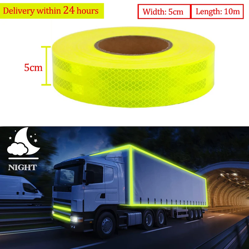 Self-Adhesive Safety Tape For Car Truck Motorcycle Boat Trailer Camper Balance Baby Strollers Helmets