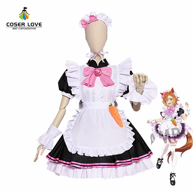 

Uma Musume Pretty Derby T.M. Opera O Maid Cosplay Costume Headwear Halloween Anime Comic-Con Outfit