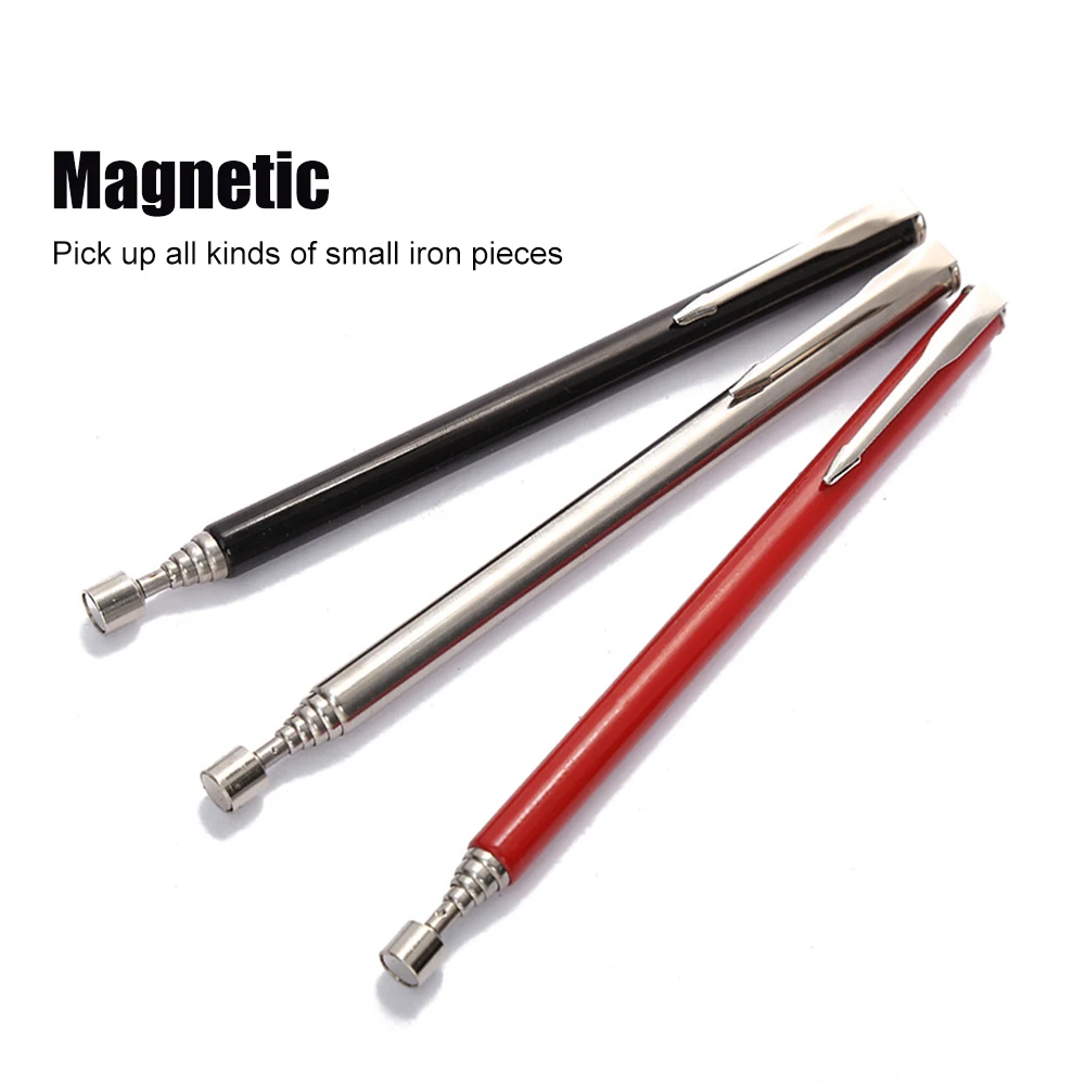 Mini Portable Telescopic Magnetic Magnet Pen Handy Tool Capacity For Picking Up Nut Bolt Extendable Pickup Rod Stick