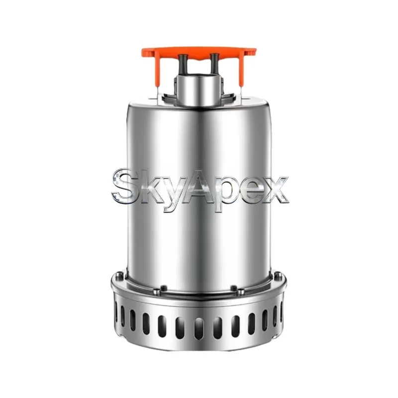 304 Stainless Steel Submersible Clean Water Basement Drain Pump Automatic Water Pump Sewage Pump High Flow