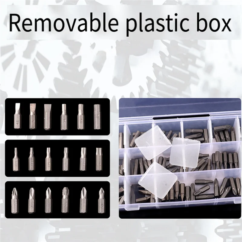 Classy-108-Piece Screwdriver Set Screwdriver Set Carbon Steel Multi-Purpose Screwdriver Set Silver