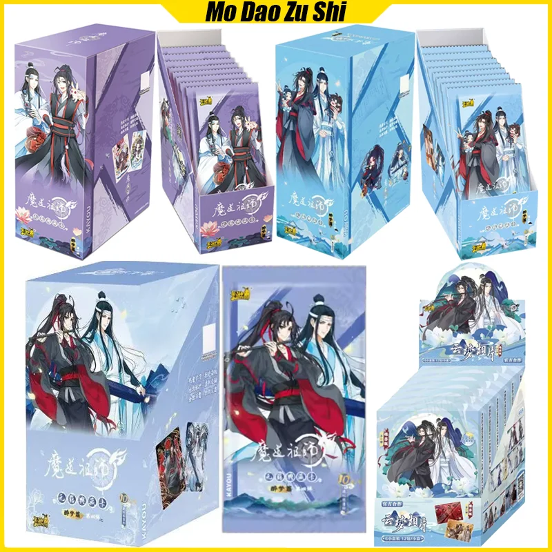 

KAYOU The Founder of Diabolism Cards Mo Dao Zu Shi Аниме Коллекционные карты Настольные игры Игрушки Mistery Box Подарки на день рождения для детей