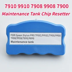 Maintenance Box Waste Tank Chip Resetter For Epson Stylus Pro 7890 9890 7900 WT7900 7910 9900 9910 11880 Printer