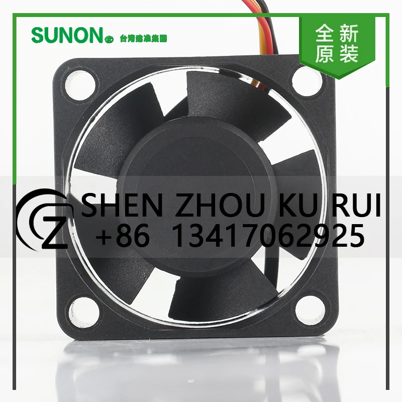 New original Sunon 5V 24V 48V DC 12V 1.4W AC EC 4020 40X40X20MM 4CM Quiet switch server bearing 3-wire KDE1204PKVX(AF) cooling
