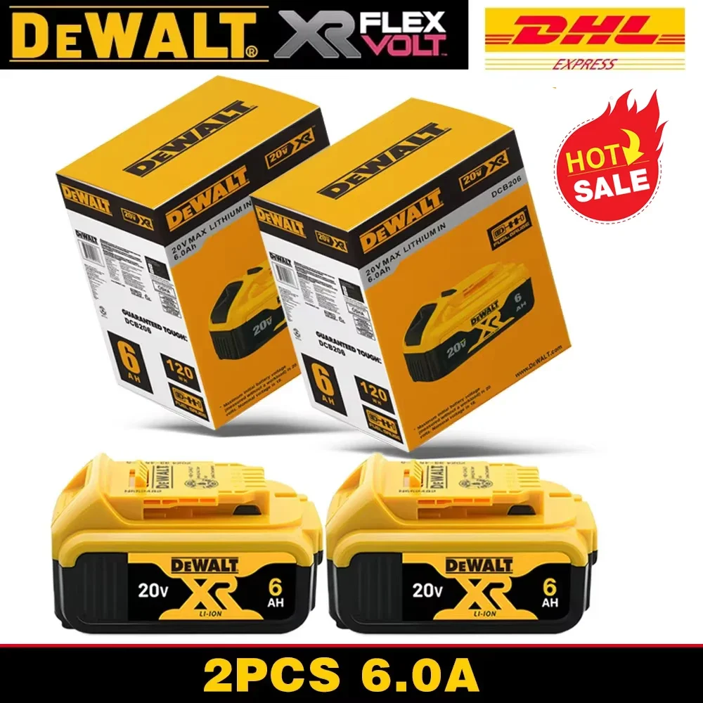 

Оригинальный литий-ионный аккумулятор DEWALT 5AH 6AH 9AH DCB609 18 В 20 В 60 В для Dewalt DCB204 DCB205 DCB206 DCB609 DCB184 DCB200
