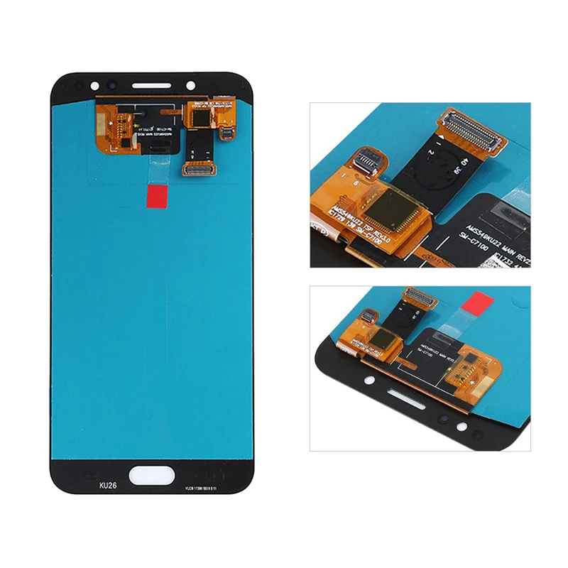 C710 LCD For Samsung Galaxy C7 2017 C8 C7100 Display Touch Screen Digitizer Assembly Replacement C710F/DS Black