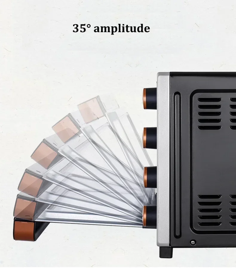 32L Multifunctional Household Electric Oven Mechanical Timer Control Baking Toaster Pizza Bread Baking Kitchen Tools T3-L324D