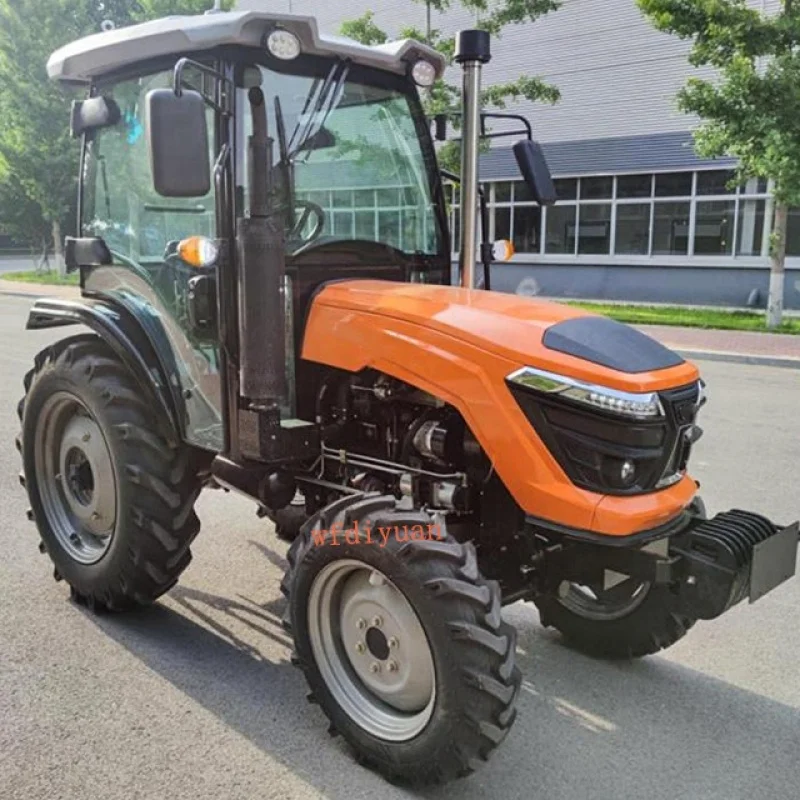 Cheap：Farm small import agricultural cheap 4x4 wheel tractor diesel engine agriculture mini farm working tractor for sale